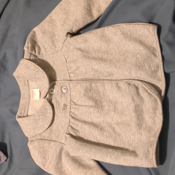 Gymboree Gray sparkly jacket size 6-12 months. Adorable - Picture 2 of 9